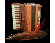 Paolo Soprani Folk 34 key 96 bass 3 voice wood accordion.  Midi expansion available.